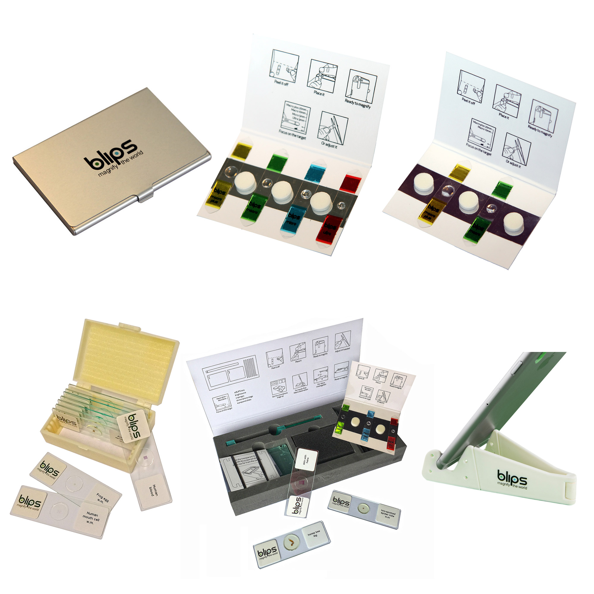 Blips Gift Pack XL - a portable microscopy gift idea for Science lovers